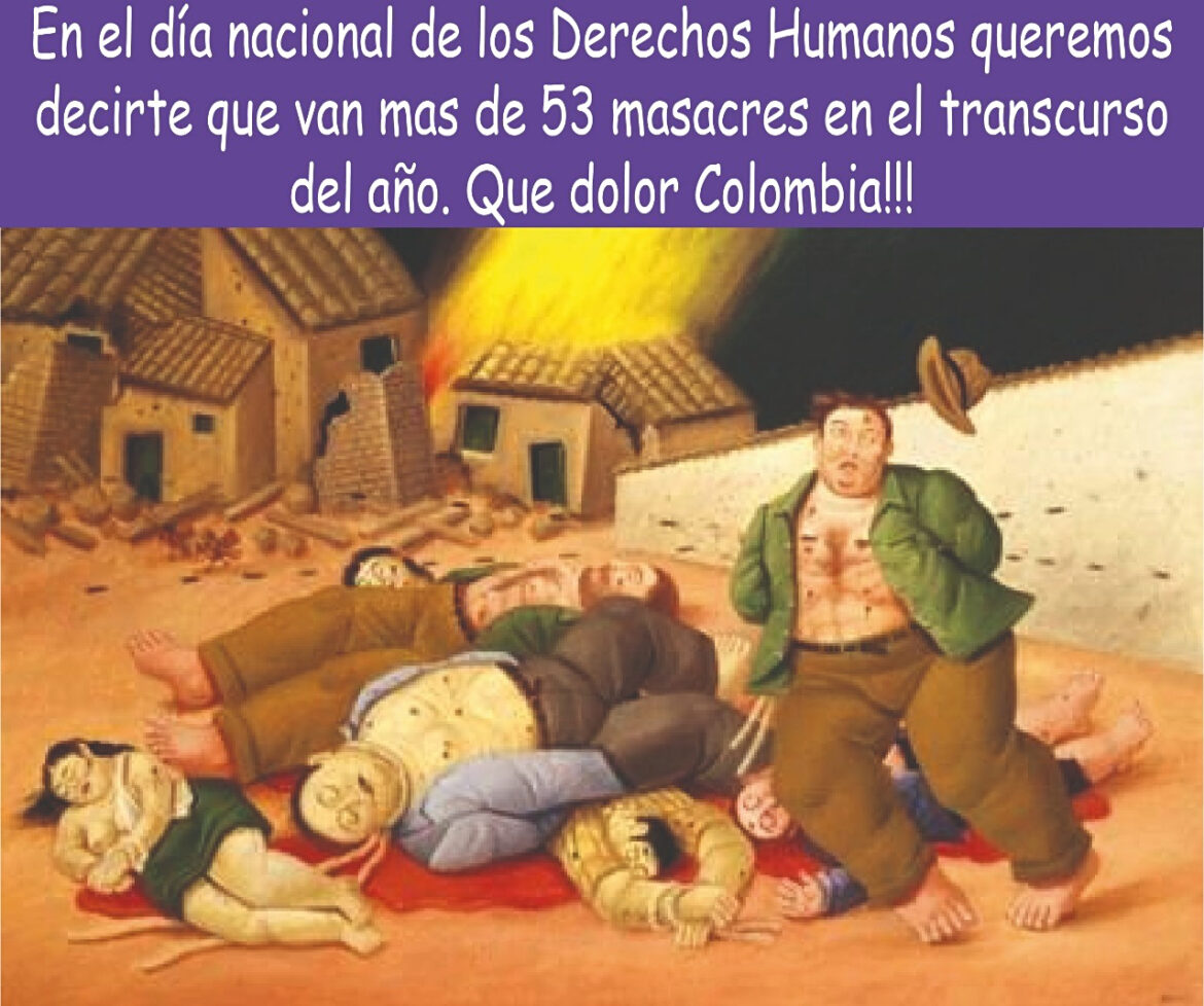 En el días nacional de los DD HHs