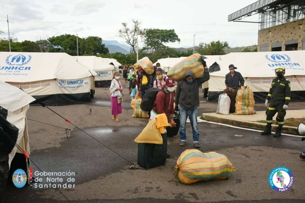 Migrantes venezolanos vuelven a Colombia Migrantes venezolanos - vuelven a Colombia