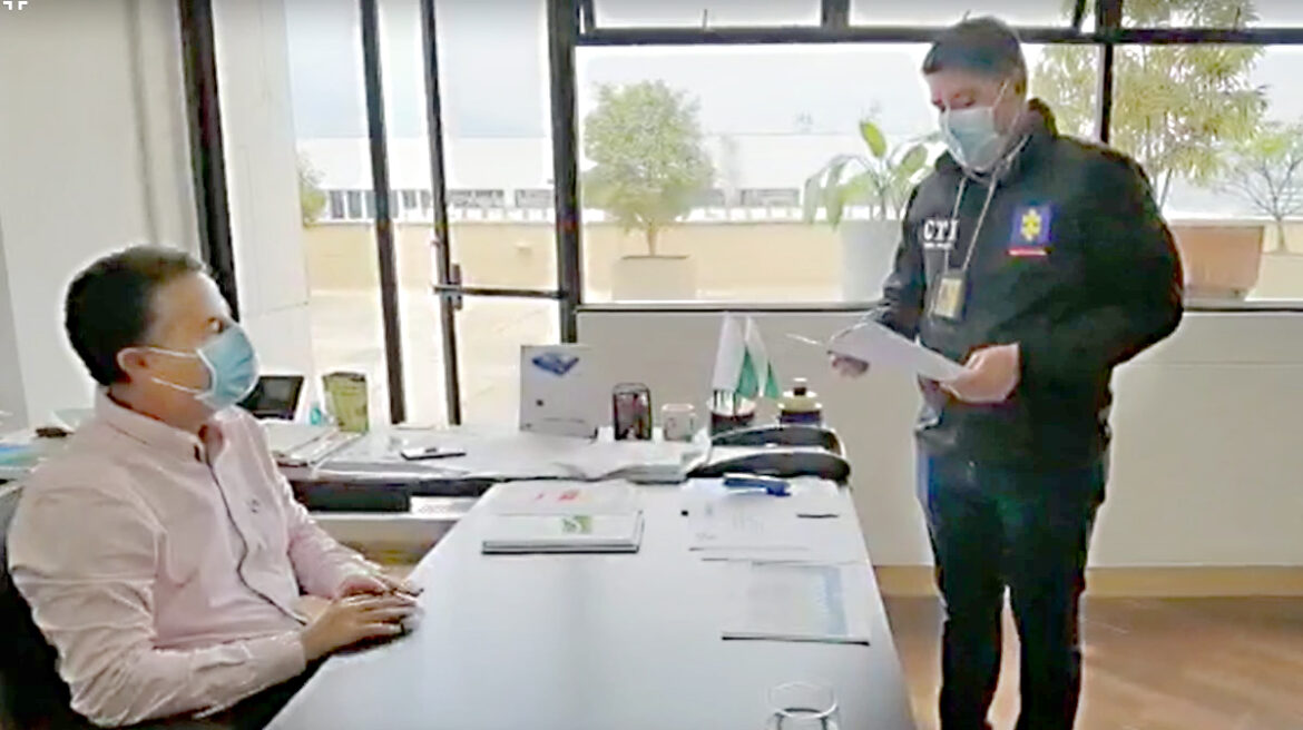 Detenido gobernador de antióquia Anival Gaviria Detenido gobernador de Antioquia