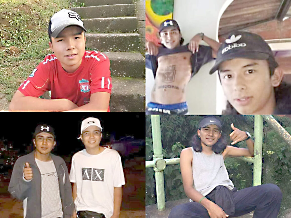 Seis jóvenes estan desaparecidos en Valdivia Antioquia Seis jóvenes están desaparecidos