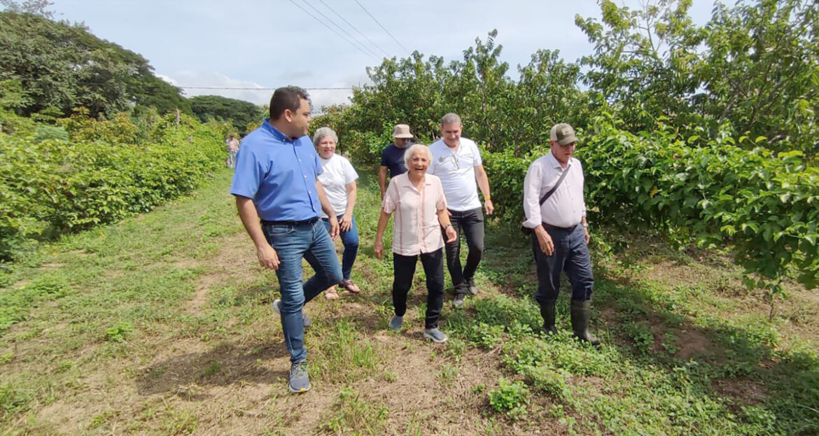 Visita a predio Familia Otavo El Zulia Visita a predio Familia